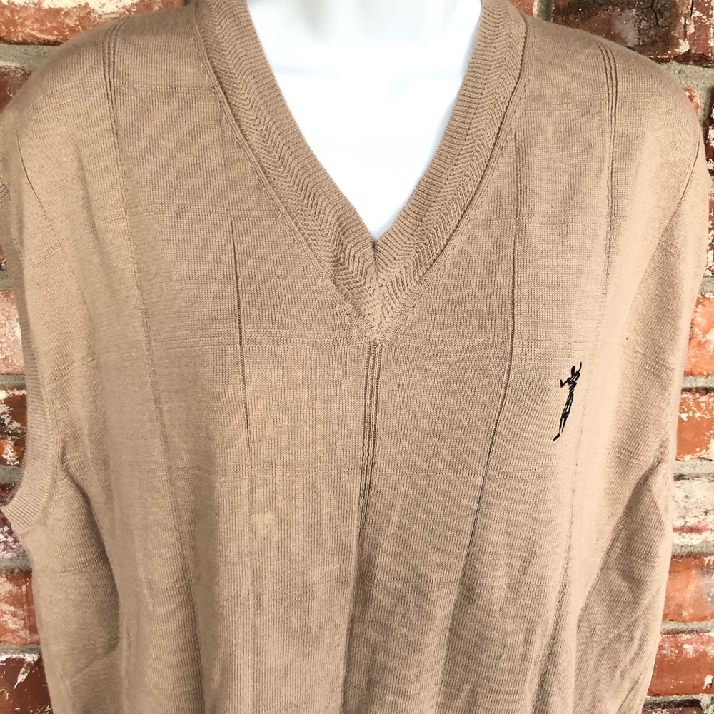 Fairway Outfitters NWT tan sleeveless vest size XL - Picture 3 of 10